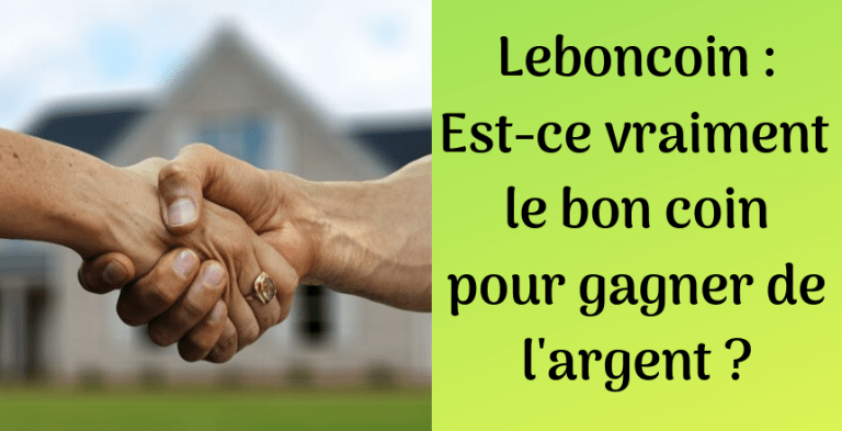 Comment Le Bon Coin Gagne De L Argent